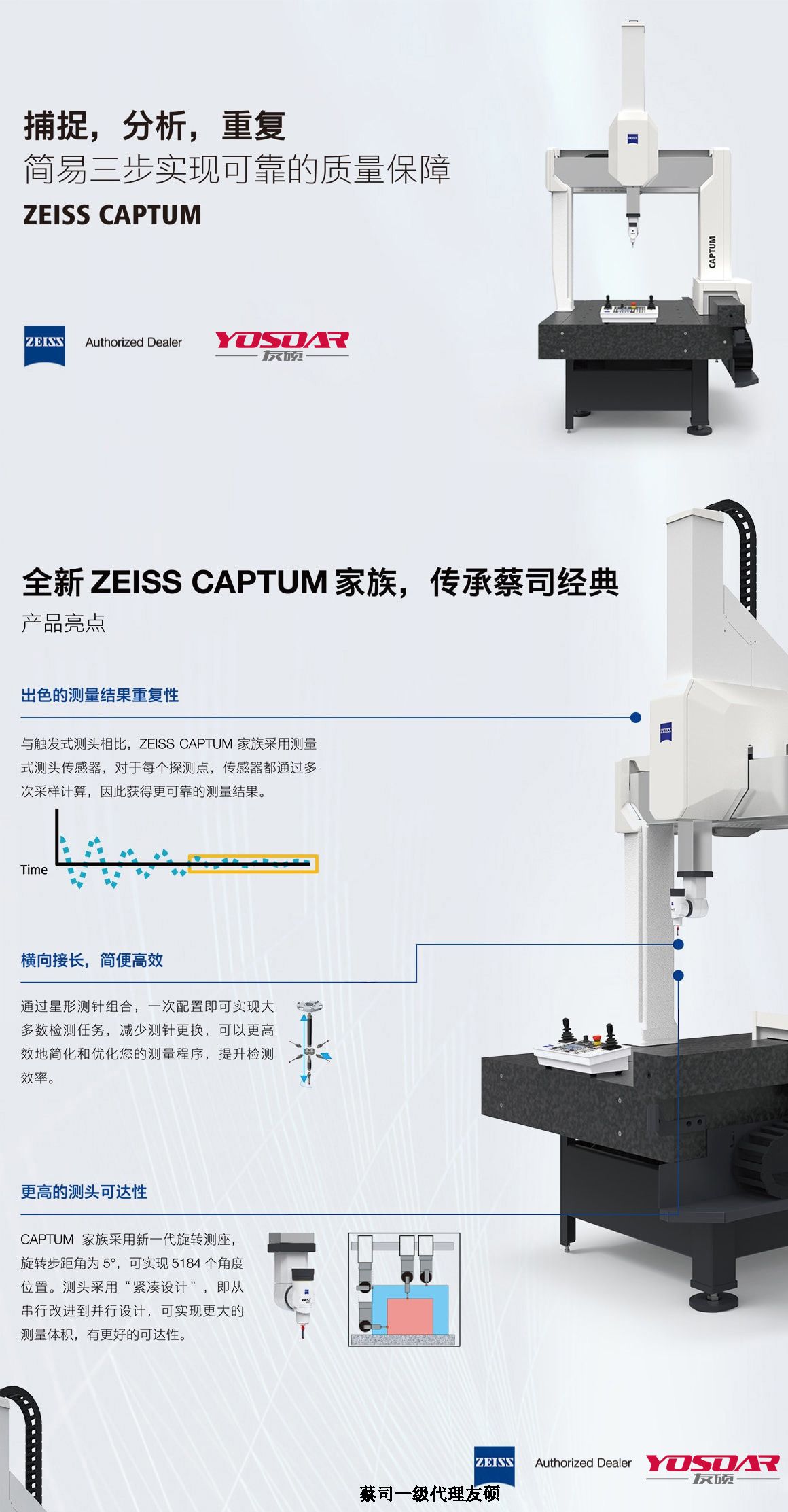 奉节蔡司三坐标CAPTUM